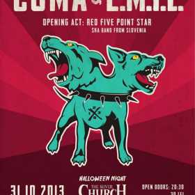 Concert COMA si E.M.I.L. in The Silver Church din Bucuresti