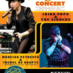 Concert Irina Popa & The Sinners si Marcian Petrescu & Trenul de noapte la Hard Rock Cafe