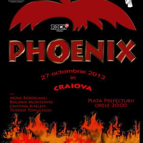 Concert Phoenix in Piata Prefecturii din Craiova