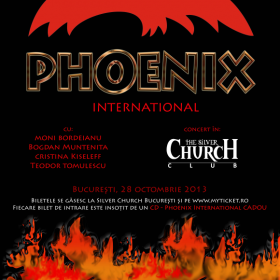 Phoenix revine in Bucuresti in cadrul unui concert inedit in clubul The Silver Church