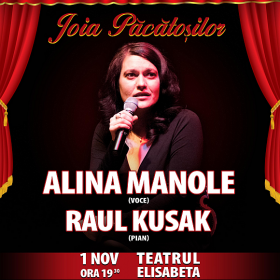 Spectacol 'pacatos' cu Alina Manole si Raul Kusak la Teatrul Elisabeta