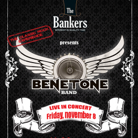 BENETONE Band LIVE in The Bankers din Bucuresti