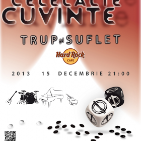 Concert aniversar 32 ani - Celelalte Cuvinte la Hard Rock Cafe din Bucuresti