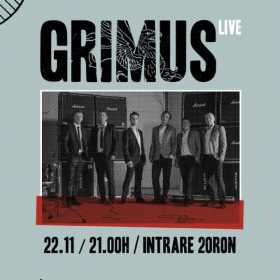 Grimus va concerta in premiera in Club Control din Bucuresti
