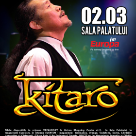 KITARO prezinta noul album in concertul de la Sala Palatului din Bucuresti