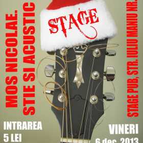 Mos Nicolae stie si acustic in Stage Pub Sighet