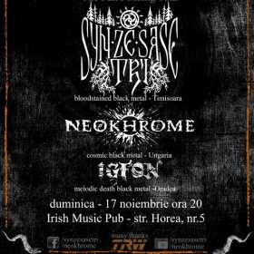 Syn Ze Sase Tri, Neokhrome si Igfon in concert la Cluj-Napoca
