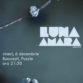 Trupa Luna Amara revine la Bucuresti cu un concert electric in Puzzle Club