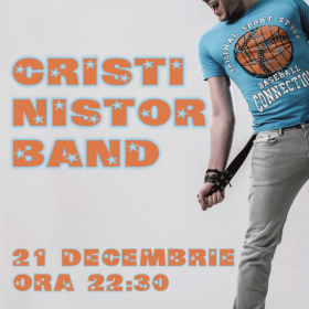 Concert Cristi Nistor Band in Hard Rock Cafe din Bucuresti