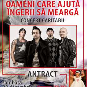 Concert de caritate cu Antract la Hard Rock Cafe din Bucuresti
