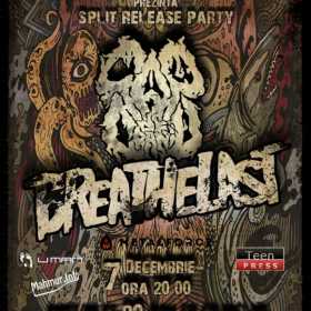 Concert lansare split Cap De Craniu si Breathelast