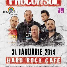 Concert Proconsul la Hard Rock Cafe din Bucuresti