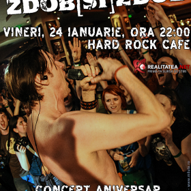 Concert Zdob Si Zdub la Hard Rock Cafe din Bucuresti