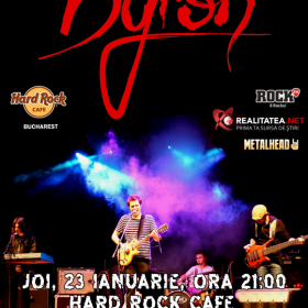 Concert byron la Hard Rock Cafe din Bucuresti