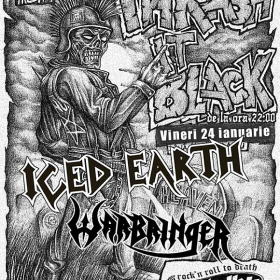 Warm-up party Iced Earth / Warbinger in Private Hell
