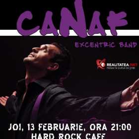 Concert Canaf Excentric Band in Hard Rock Cafe din Bucuresti