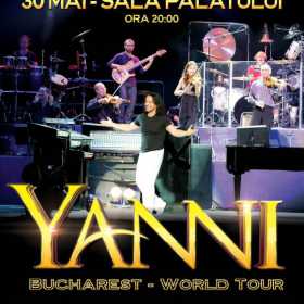 Spectacol Yanni la Sala Palatului din Bucuresti