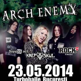 Krepuskul deschide concertul Arch Enemy in Turbohalle