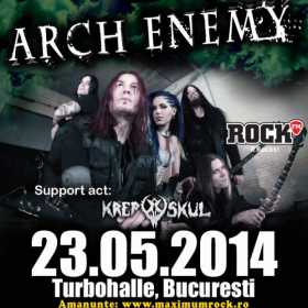 Ultimele informatii despre concertul Arch Enemy de la Bucuresti dupa ce Angela Gossow a parasit trupa