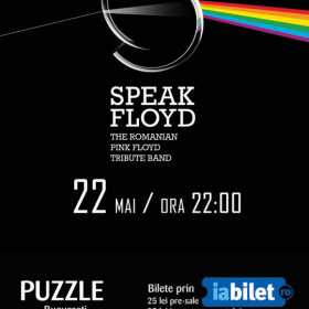 Concert Speak Floyd - The Romanian Pink Floyd Tribute Band in Club Puzzle