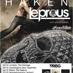 UK Tour - Haken, Leprous si Maschine
