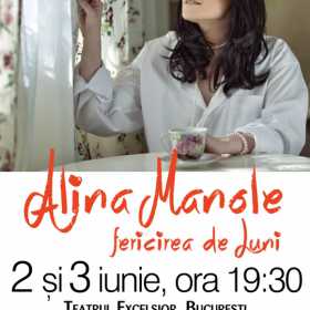 Alina Manole lanseaza albumul Fericirea de Luni in doua seri consecutive