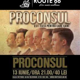 Concert Proconsul in Route 66 din Bucuresti