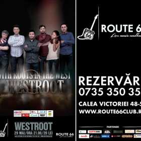 Concert Westroot in Route 66, 29 mai 2014