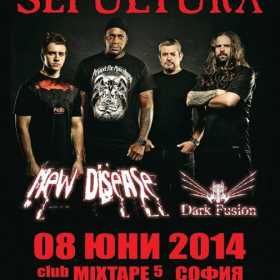 Dark Fusion va deschide concertul Sepultura la Sofia