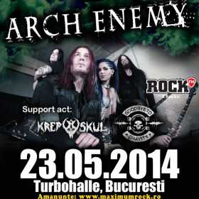 Goodbye To Gravity si Krepuskul deschid concertul Arch Enemy la Turbohalle