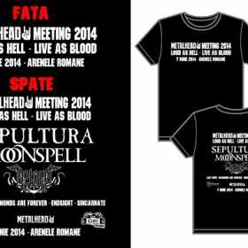 Tricouri oficiale Metalhead Meeting 2014 - editie limitata