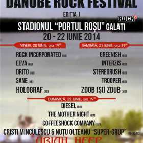 Uriah Heep in Galati, in cadrul festivalului Rock la Dunare