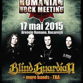 Trupa Blind Guardian confirmata la Romanian Rock Meeting 2015