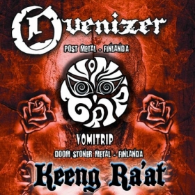 OVENIZER, Vomitrip, Keeng Ra'at (Metal Under Moonlight XLVI, 18.05.2015)