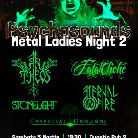Programul 'Psychosounds Metal Ladies Night' in Quantic Pub 2
