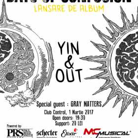 Days Of Confusion lanseaza Yin & Out, primul album al formatiei, in club Control