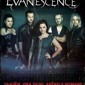 Ultima saptamana de bilete ieftine la concertul Evanescence de la Bucuresti