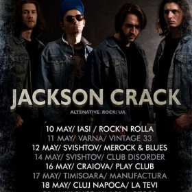Jackson Crack lanseaza albumul de debut la sfarsitul lui aprilie