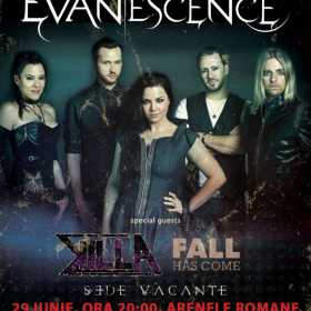 Amy Lee (Evanescence) transmite un mesaj video fanilor din Romania
