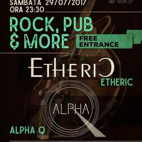 Concert Etheric & Alpha Q in Rock,Pub & More din Sibiu