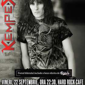 Kempes concerteaza pe 22 septembrie la Hard Rock Cafe