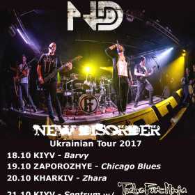 Trupa New Disorder lanseaza un nou videoclip si anunta turneul in Ucraina