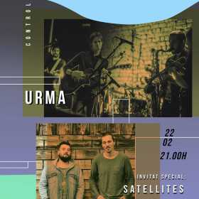 Trupa URMA si invitatii lor, Satellites, concerteaza la BT Live