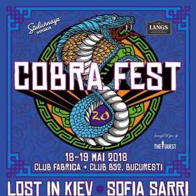 Cobra Fest 2.0 in club fabrica si B52