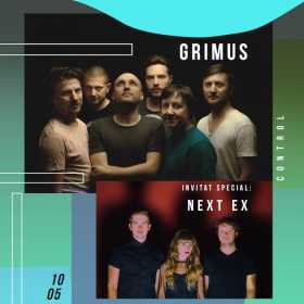 Concert Grimus și Next Ex la BT Live powered by Banca Transilvania în Club Control