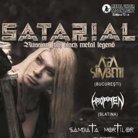 Programul concertului Satarial de sambata: peste patru ore de black metal!