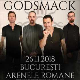 Trupa GODSMACK va concerta la Arenele Romane