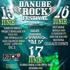 A cincea editie Danube Rock Festival va avea loc la Galati