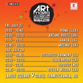 Program ARTmania Festival 2018
