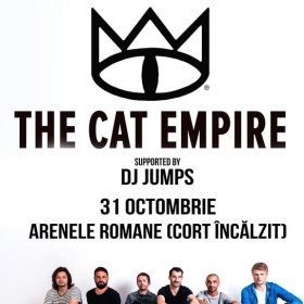 Un nou concert The Cat Empire, la Arenele Romane din București